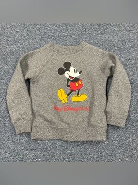 Walt Disney World Mickey Mouse Graphic Crew Sweatshirt Size 3T